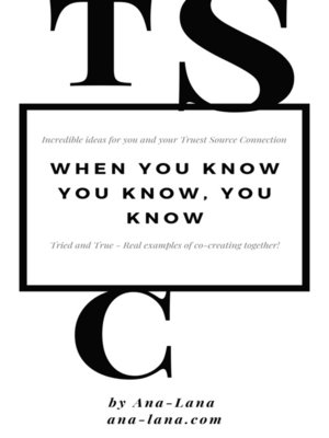 cover image of When You Know You Know, You Know.
